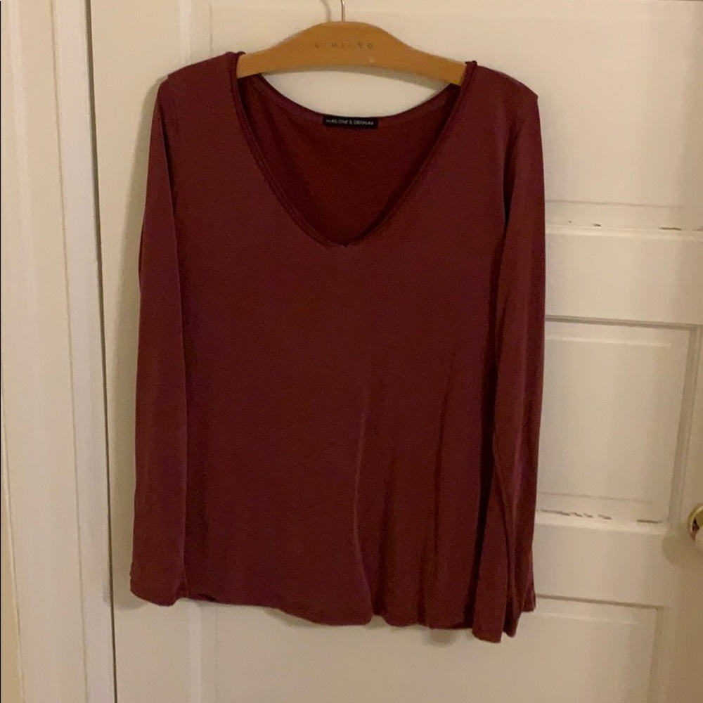 Pink/Purple Flowy Shirt